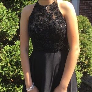 Long Black Prom Dress Sherri Hill